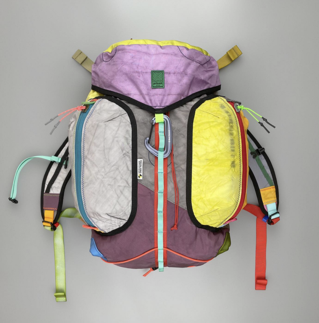 Pilsok bag, upcycled from air bags, pilsok, sustainable fashion, upcycled airbags, circular economy, recycled materials, eco friendly bags, sustainable design, ethical fashion, zero waste accessories, repurposed airbags, green fashion innovation