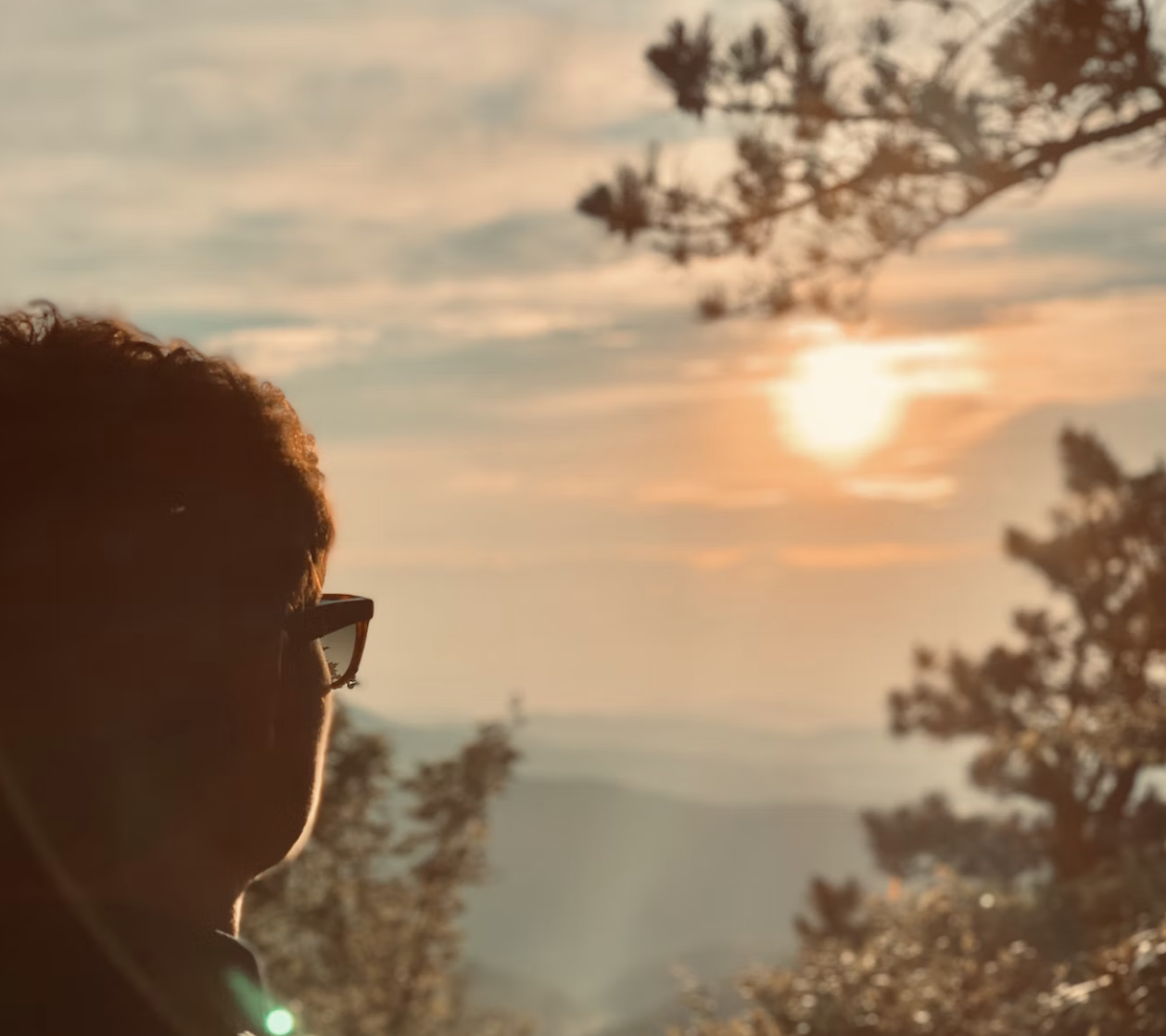 Pisgah National Forest, cycling panorama