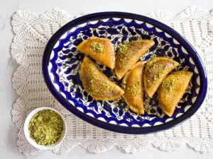 Simple Qatayef recipe makes fabulous nut-filled pancakes