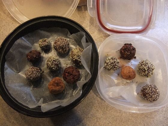 They're basically ancient versions of mamoul, a Middle Eastern date cookie, and those are really, really good.