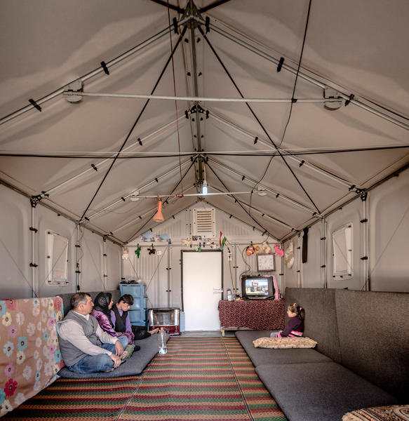 refugee shelters