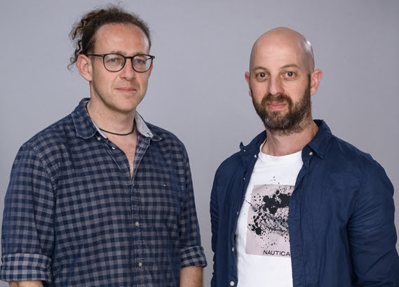 Dr. Anton Lokshin and Dr. Avner Gross. Photo credit: Dani Machlis/ BGU