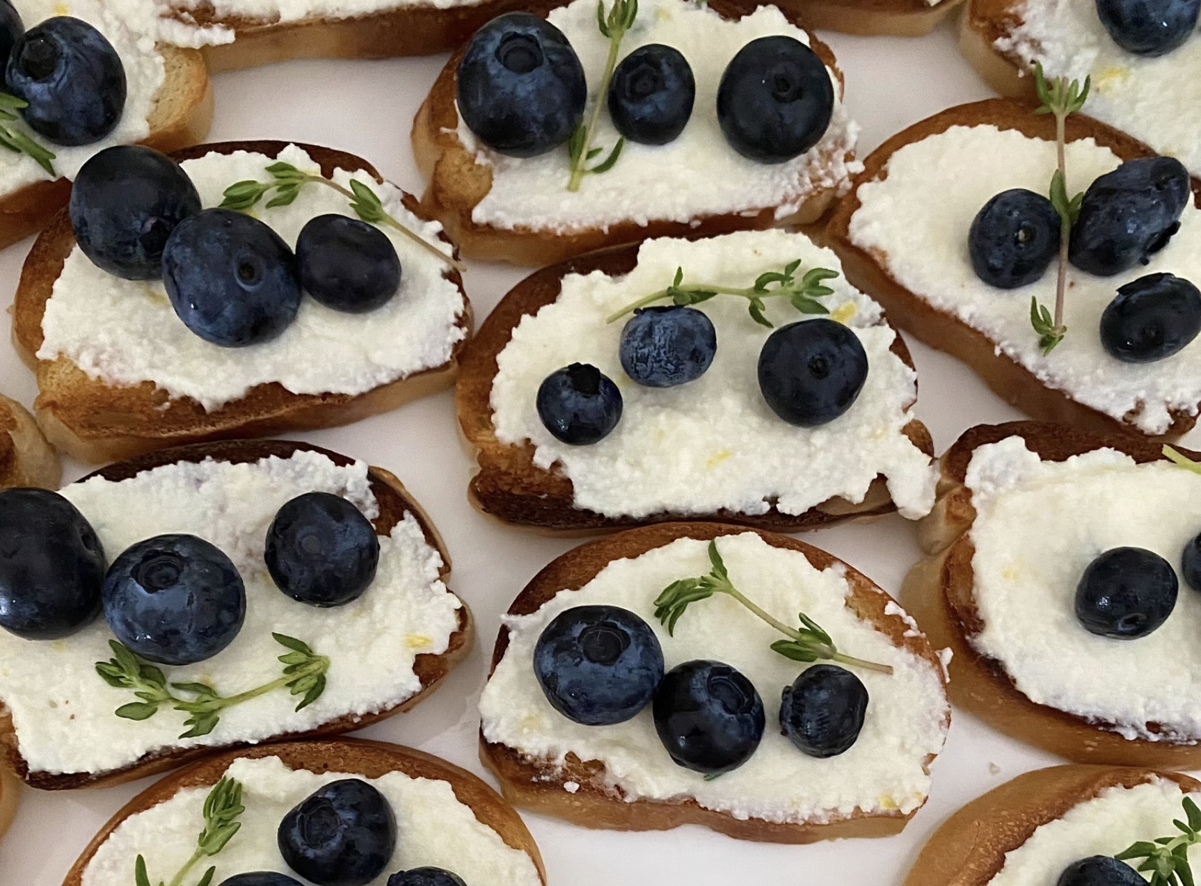 ricotta cheese blueberries