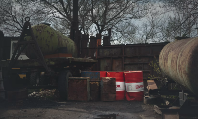 oil barrels in Russia