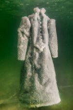 Israeli artist raises a ghostly bride from the Dead Sea
