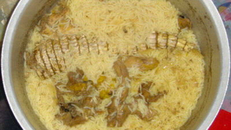 Lizard tail stew, dhub mansaf, is a favored folk dish in Saudi Arabia