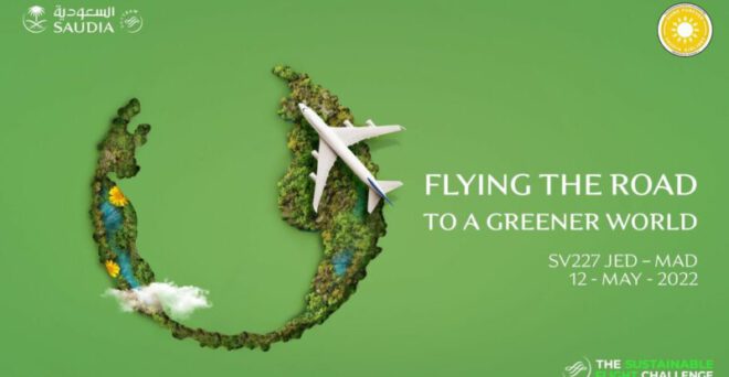 Saudi airlines, net positive flight 