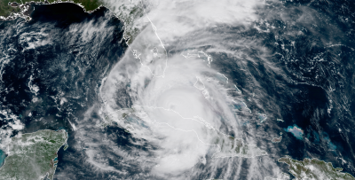 Are monster hurricanes and typhoons fueled by global warming?