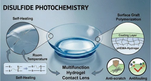 How the lenses self-repair