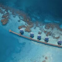 Shebara hotel Saudi Arabia, Red Sea luxury resort, eco design, modern architecture, beachfront villas, sustainable tourism, desert island destination, travel experience, eco travel, mirror pods, KSA