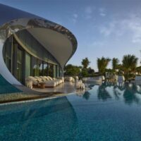 Shebara hotel Saudi Arabia, Red Sea luxury resort, eco design, modern architecture, beachfront villas, sustainable tourism, desert island destination, travel experience, eco travel, mirror pods, KSA