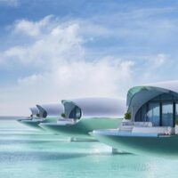 Shebara hotel Saudi Arabia, Red Sea luxury resort, eco design, modern architecture, beachfront villas, sustainable tourism, desert island destination, travel experience, eco travel, mirror pods, KSA