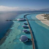 Shebara hotel Saudi Arabia, Red Sea luxury resort, eco design, modern architecture, beachfront villas, sustainable tourism, desert island destination, travel experience, eco travel, mirror pods, KSA