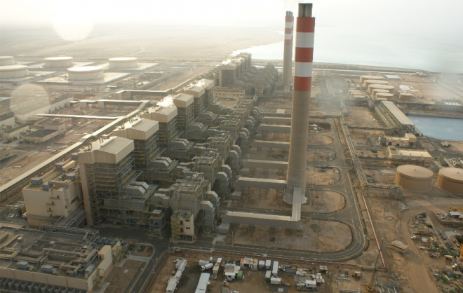 Shoaiba Desalination plant looks like Gotham City