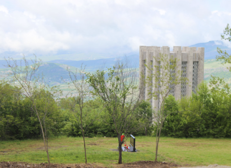 Celebrating Islamic Architectural Heritage in Azerbaijan, while destroying Armenian churches