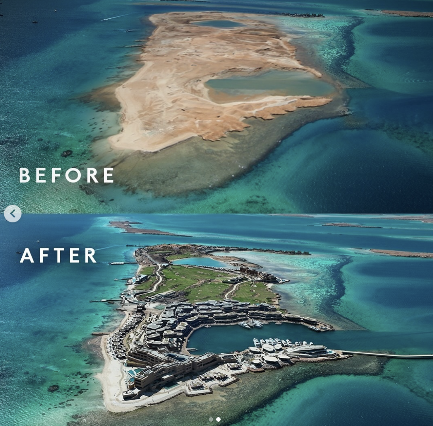 Sindalah, before and after