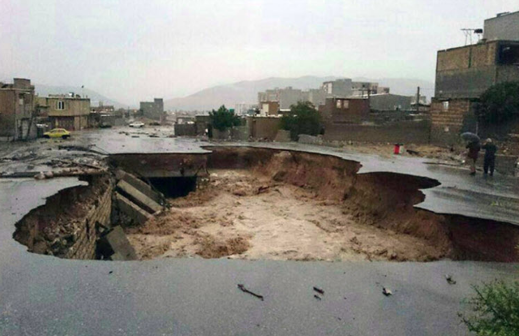 Iran’s capital city being swallowed by sinkholes