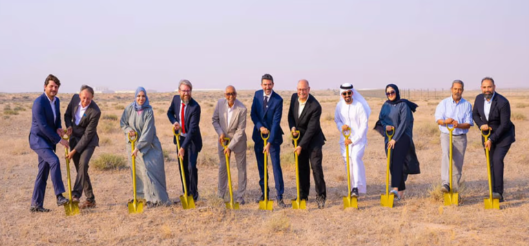 Masdar breaks ground on solar power plant in Sharjah