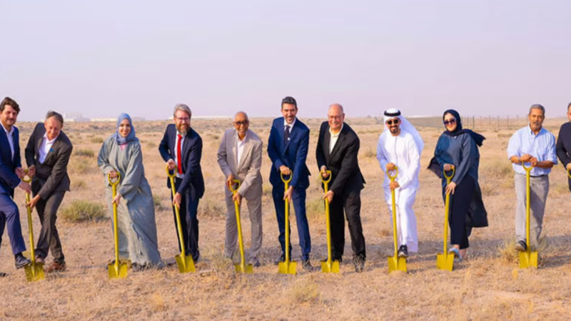 Masdar breaks ground on solar power plant in Sharjah