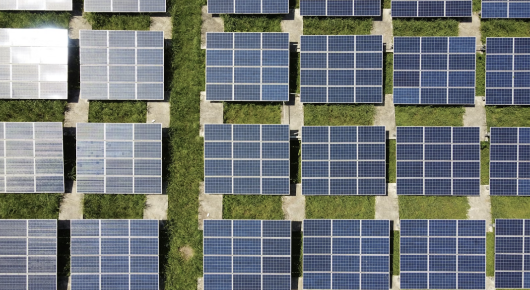 Solar energy field in Texas via Unsplash