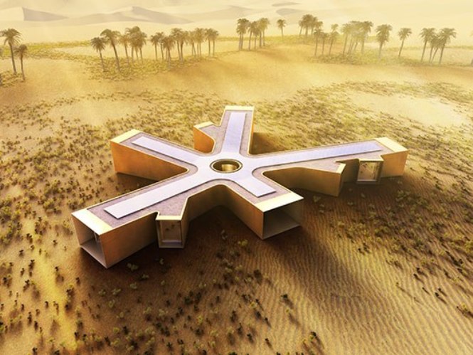 UAE builds solar powered retreat