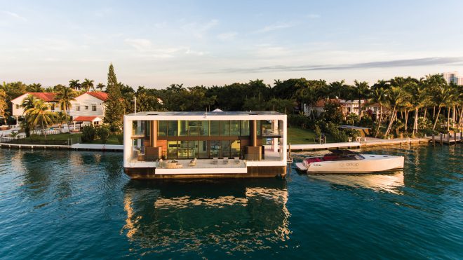 solar powered home yacht can moor like a barge in Amsterdam