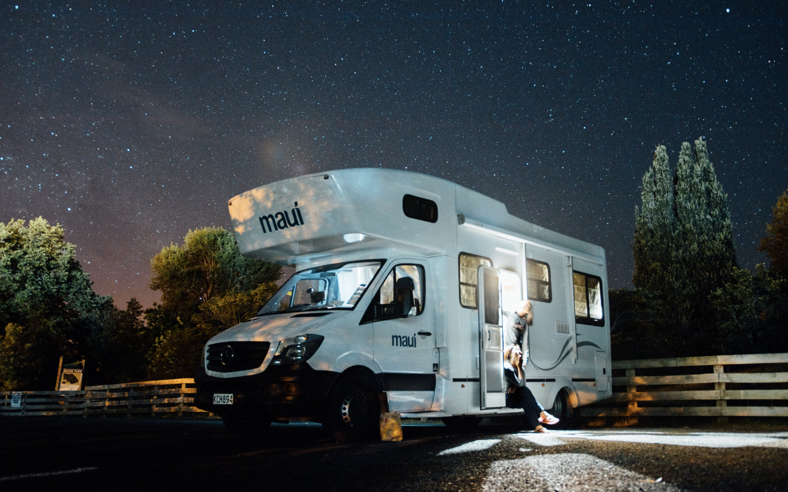 RV painted with solarpaint