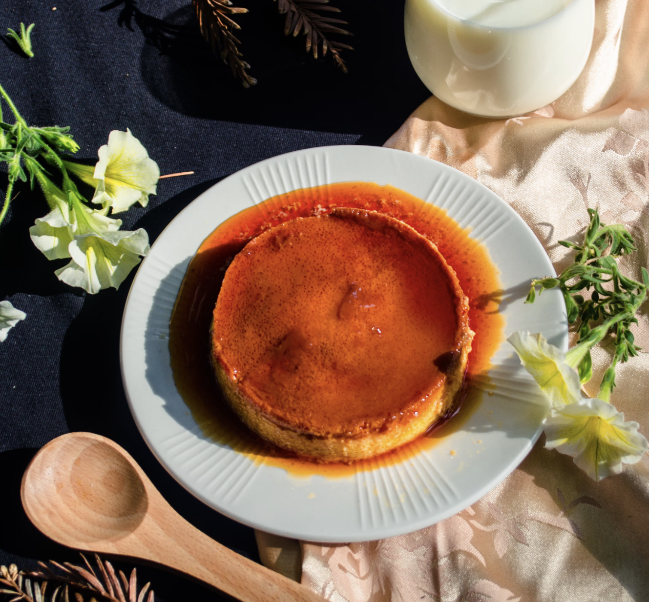Spanish flan a slow egg desert