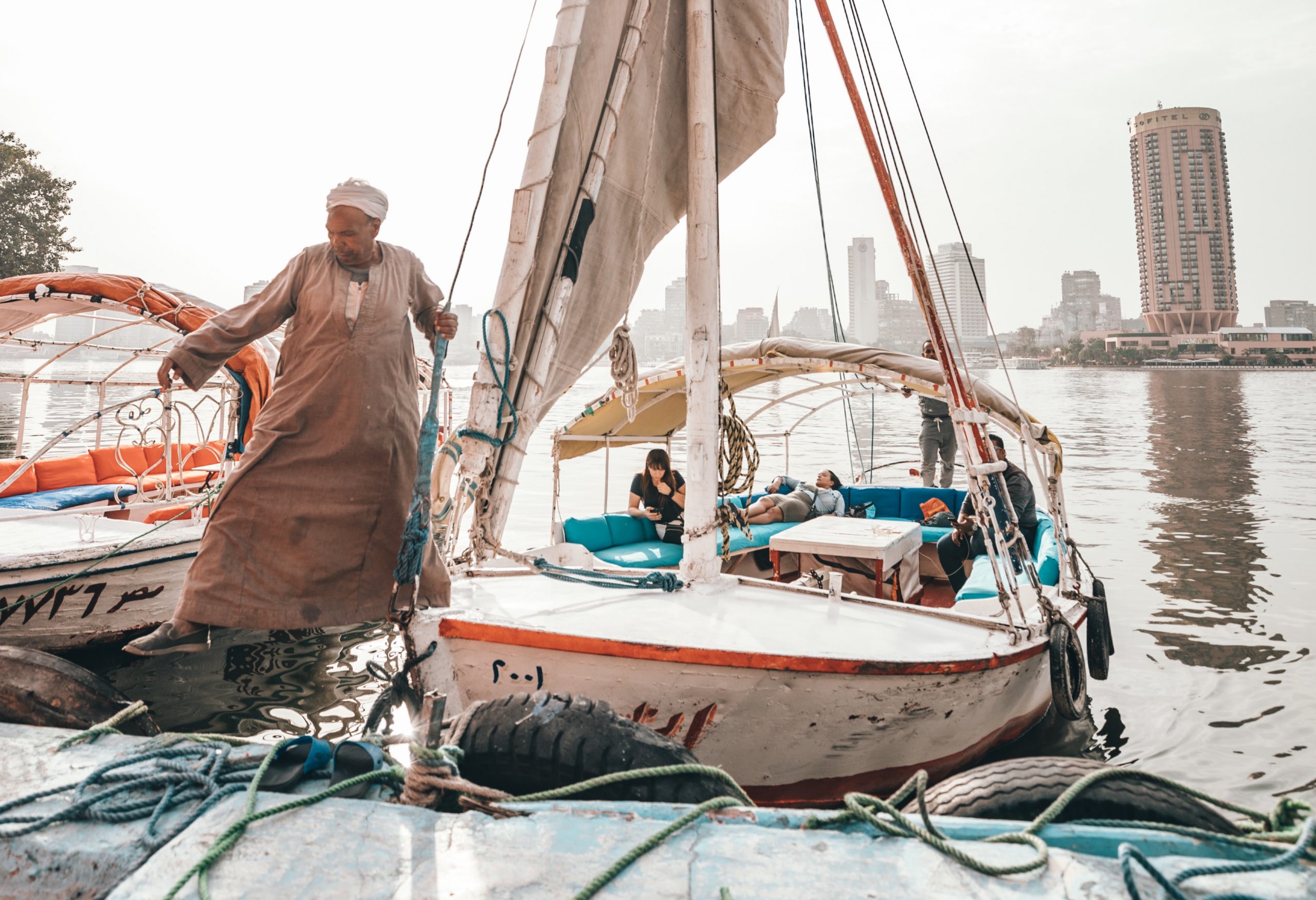 felucca boat, nile cruise