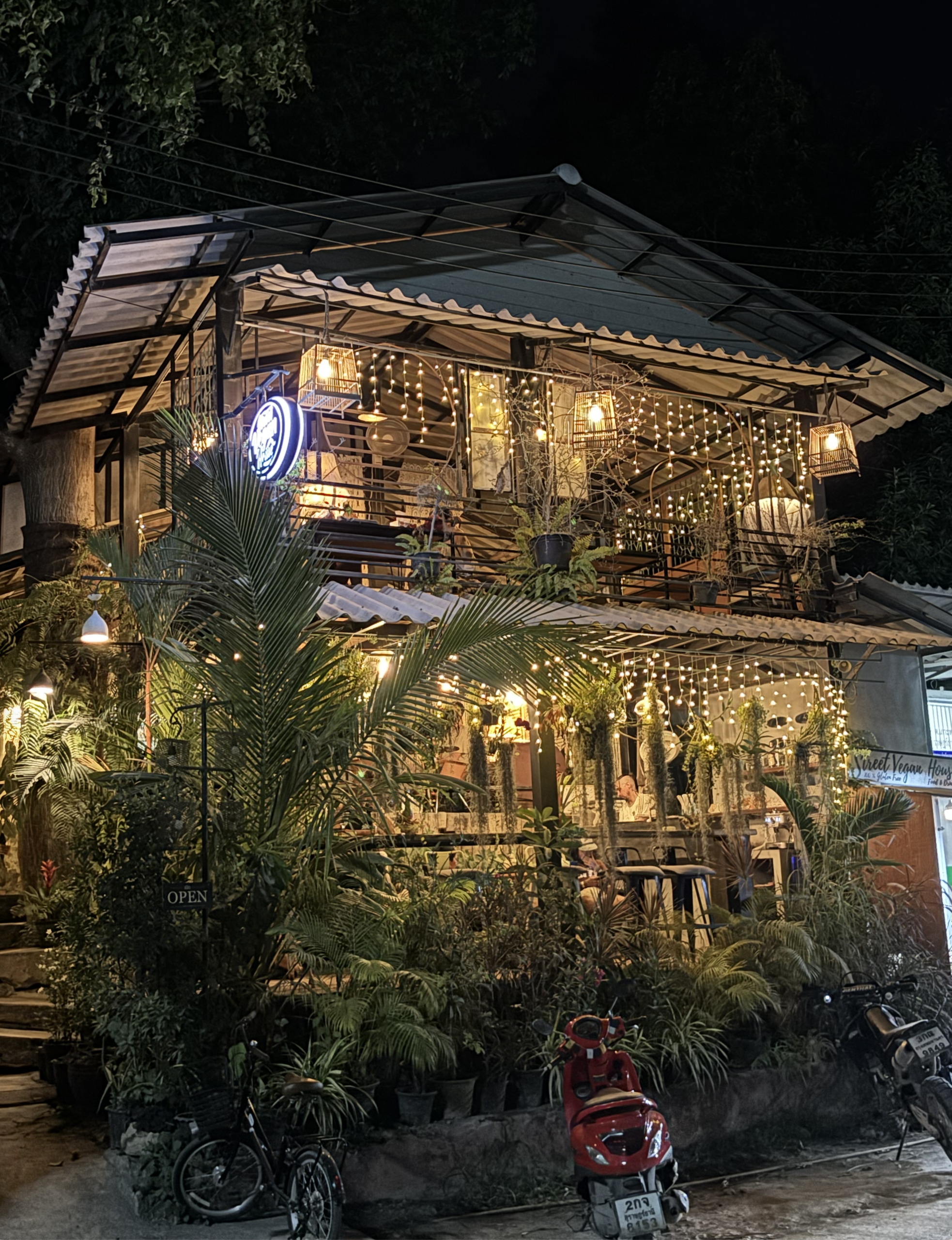 Street Vegan in Koh Phanghan, prepared like it should own a Michelin star