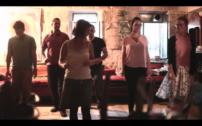 Palestinian swing dance