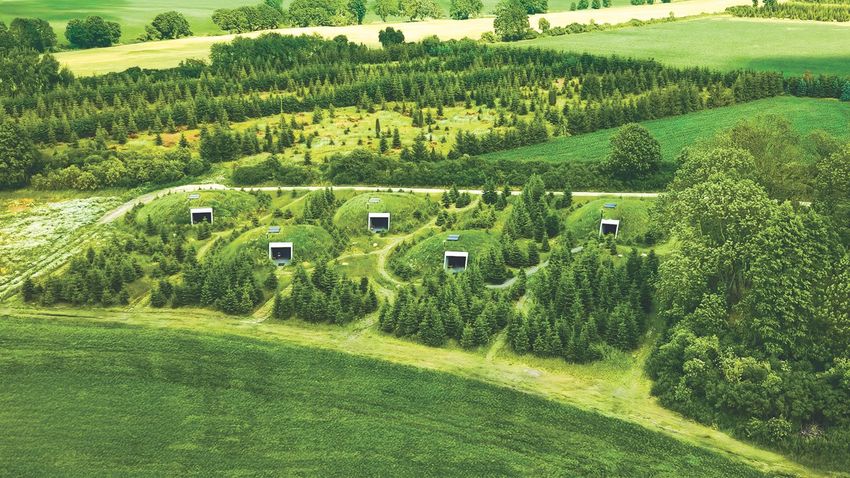 Sensory deprivation in these synthetic caves in Poland