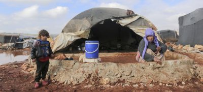 Winter floods out Syria’s displaced