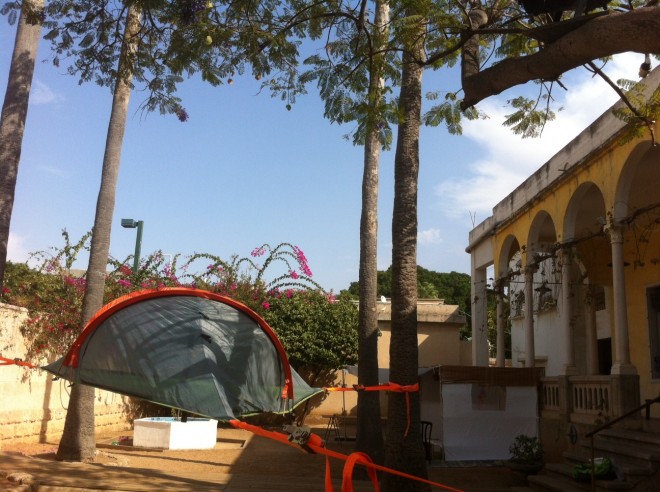 Tentsile is a hanging treehouse like tent 