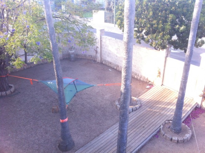 Tentsile is a hanging treehouse like tent 