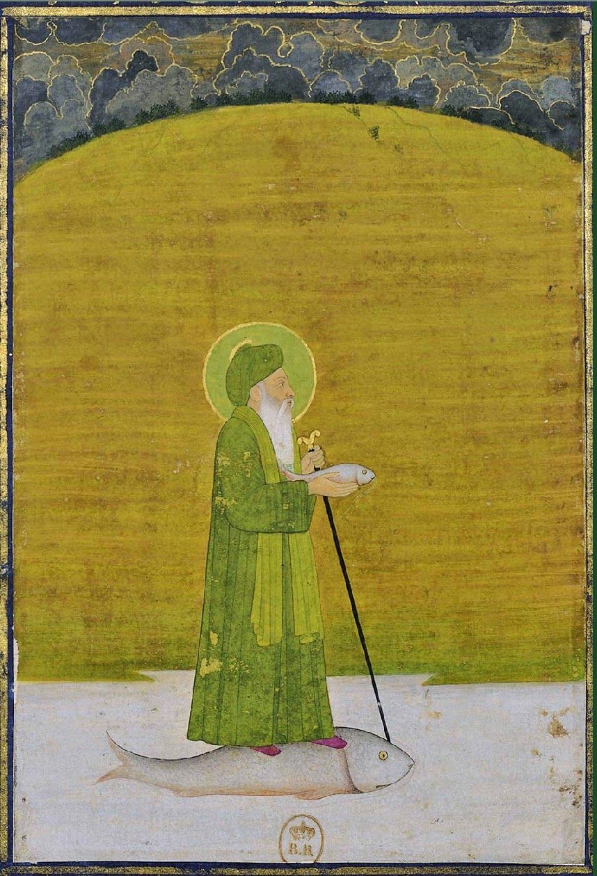 Al Khidr, green saint, Islam, Al-Khidr (/ˈxɪdər/) (Arabic: ٱلْخَضِر, romanized: al-Khaḍir), also transcribed as al-Khadir, Khader, Khidr, Khizr, Khazer, Khadr, Khedher, Khizir, Khiza