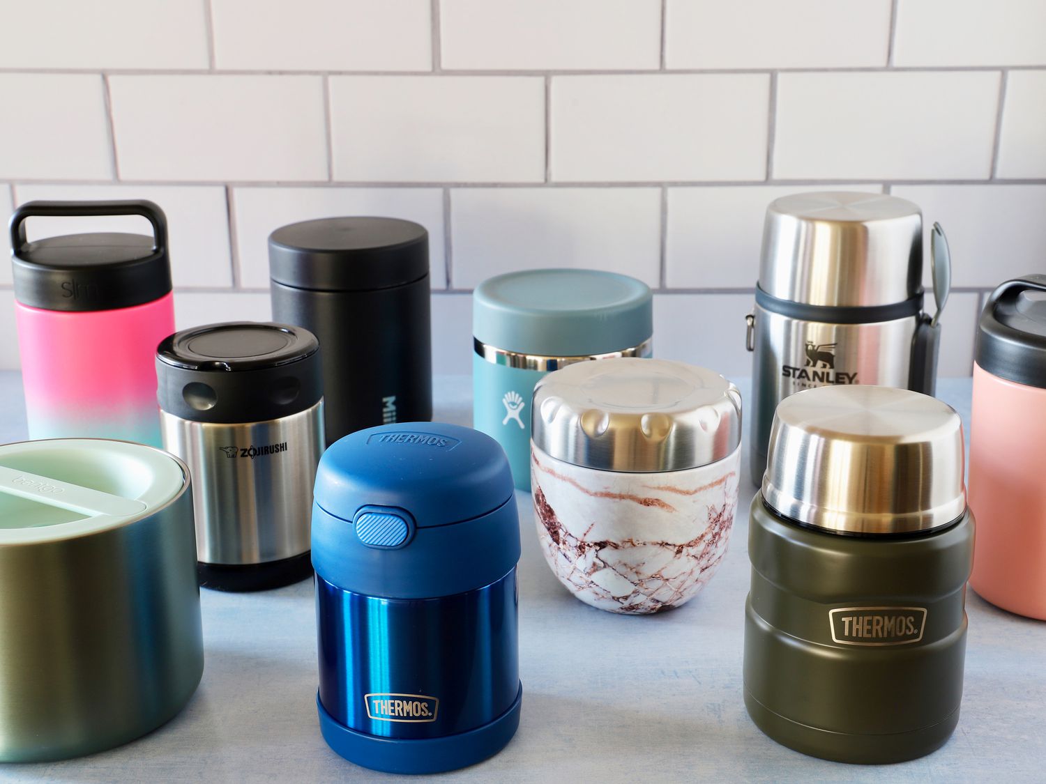 A wide-mouthed thermos is helpful for keeping home-cooked food and soups warm. 