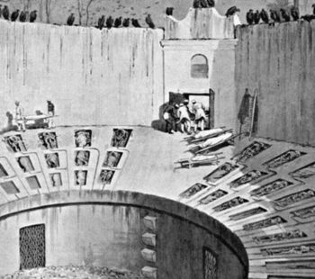 Iranians bury their dead at the Tower of Silence, where crows can come and pick at the flesh of those laid out.