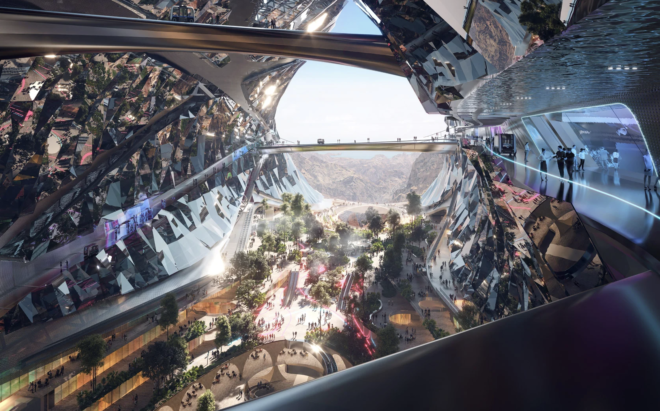 Trojena, Saudi Arabia, ski resort, Neom, Asian Winter Games, Zaha Hadid, Unstudio 