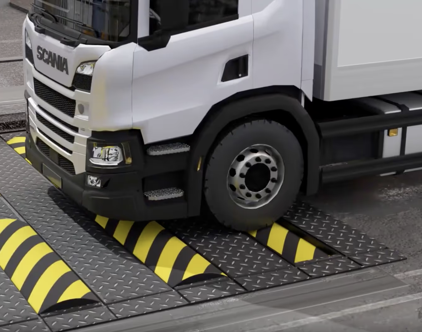 REPS collects energy when the trucks are already braking