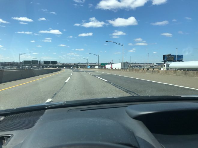 New Jersey Turnpike, free of cars
