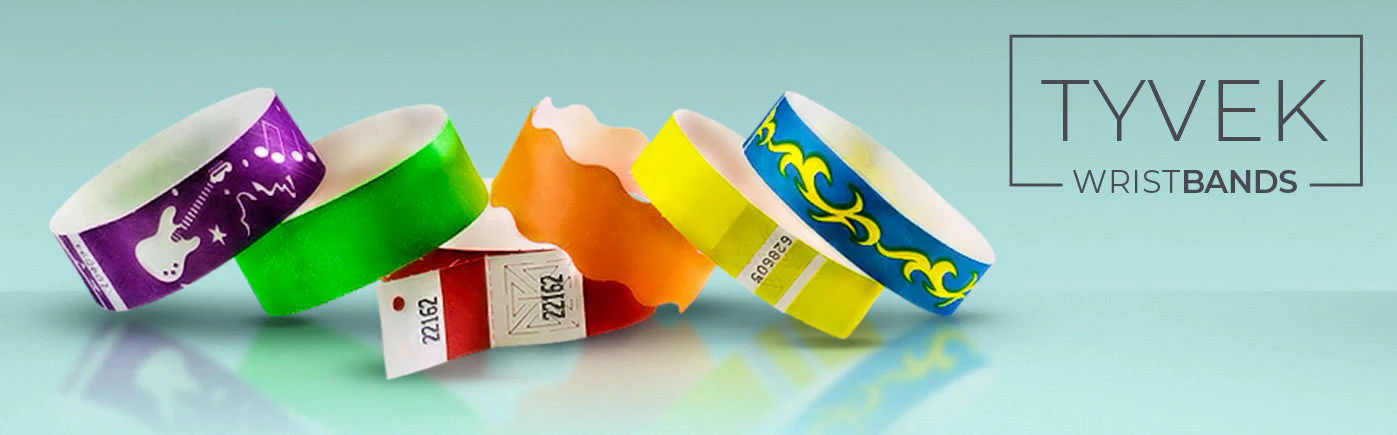 Tyvek wristbands