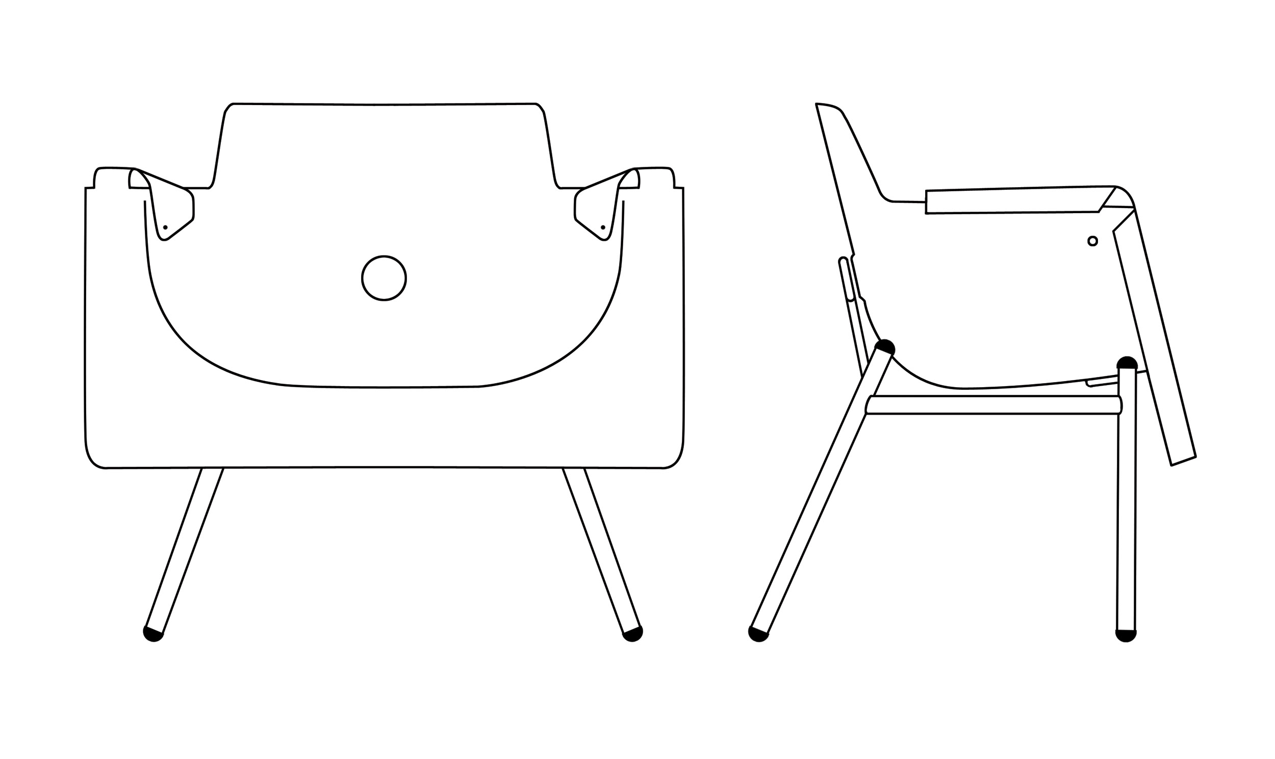 upcycled bath tub to chair blueprint