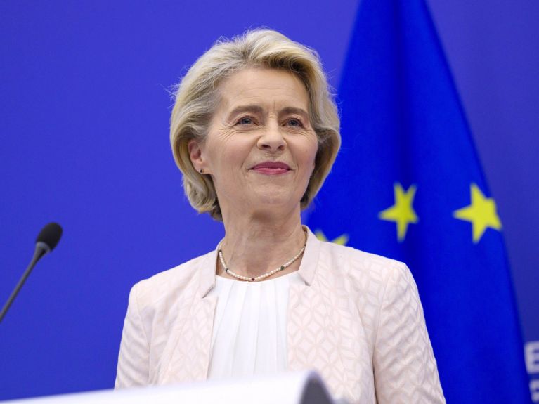President of EU Commission Ursula von der Leyen
