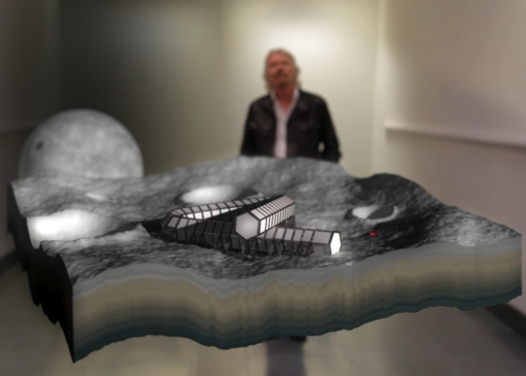 Virgin’s Branson builds Moon Hotel – for space flight tourists?