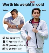 Worth their weight in gold: biggest losers in Dubai win coins for weight lost