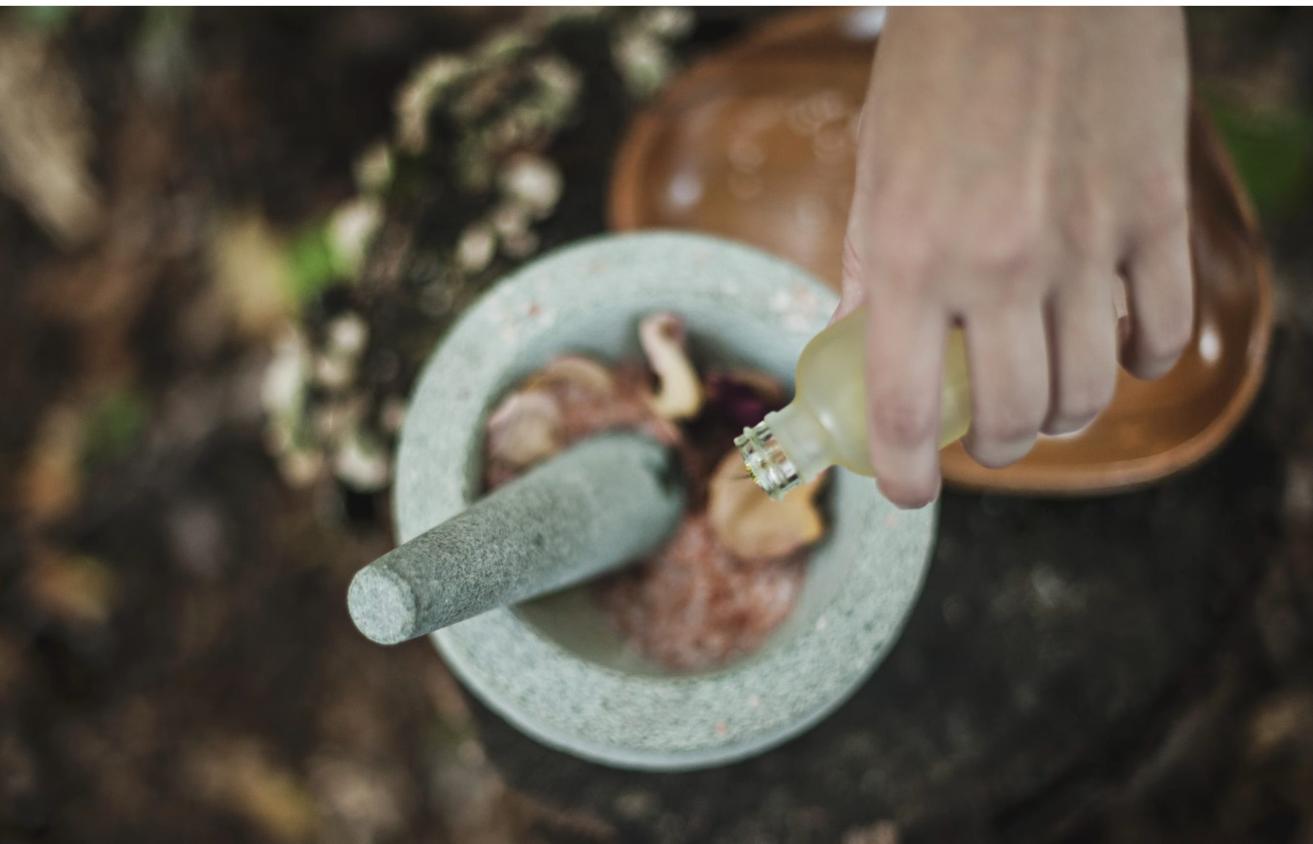 Show off natural oils and eco luxuries in action at your spa