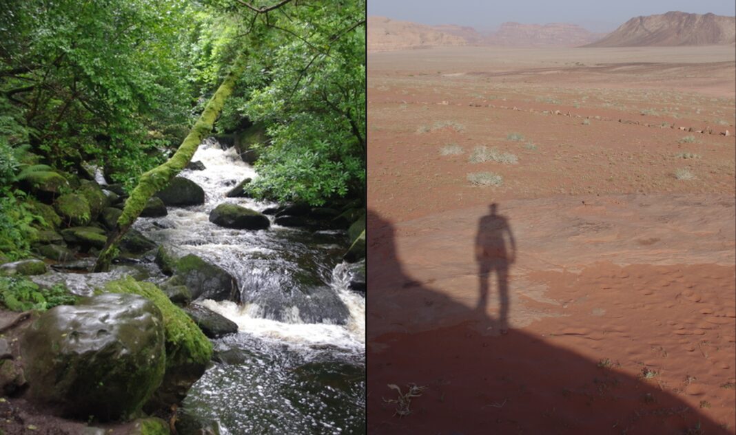 Water rights of Ireland and Jordan