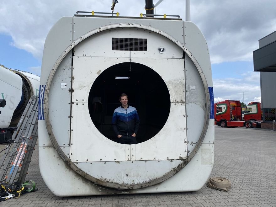 wind turbine nacelle tiny home