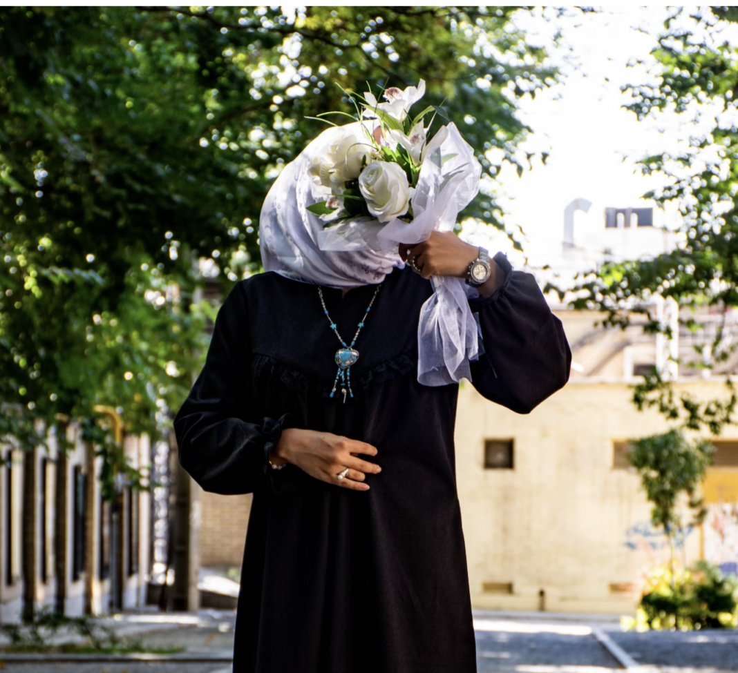 circumcision Islam, hiding face, woman in hijab hiding her identity